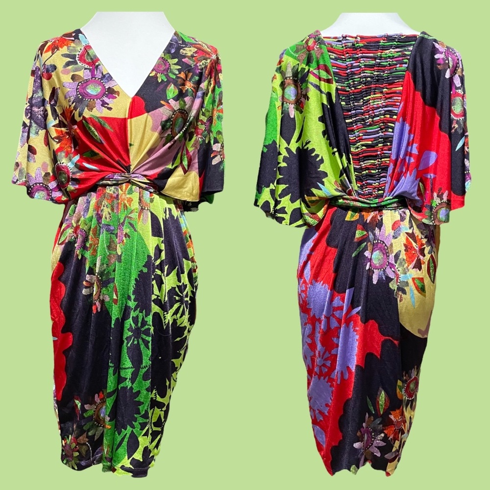 Anthropologie Ranna Gill Sabatina Colorful Dress!  XS ?